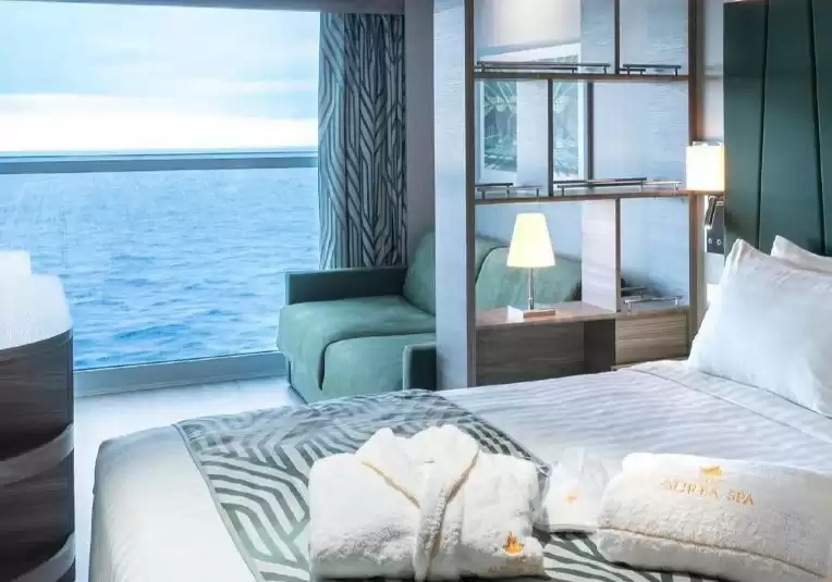 Cabina con vistas al mar garantizada